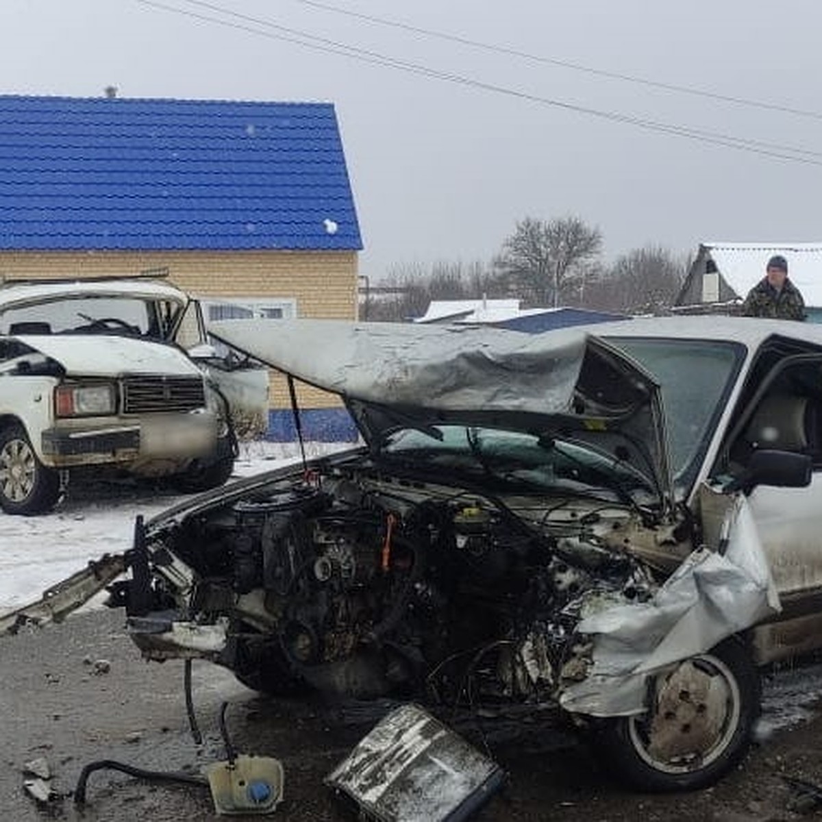 Под Волгоградом пьяный водитель устроил ДТП на угнанной «Ауди» - KP.RU