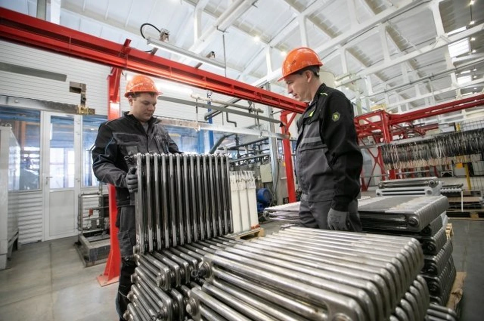 Производство радиаторов в Гае началось недавно. Фото: пресс-служба правительства Оренбургской области