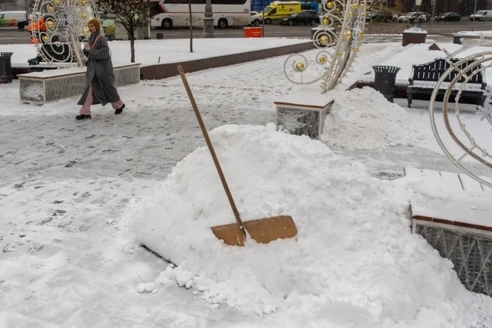 Из-за снегопада городские службы Москвы перевели в режим повышенной готовности