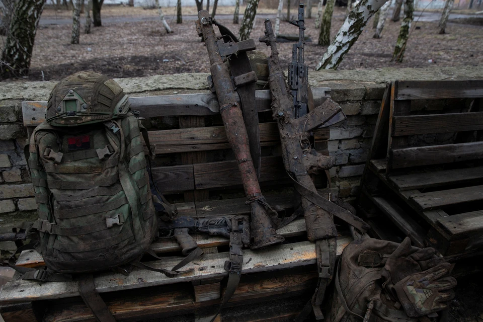 Украинские войска укрепляют фортификационные сооружения в селах Заречное, Терны и Ямполь