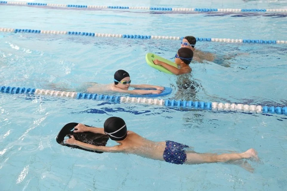 8,5 тысячи школьников научились плавать благодаря президентской программе Фото: минспорта Хабаровского края