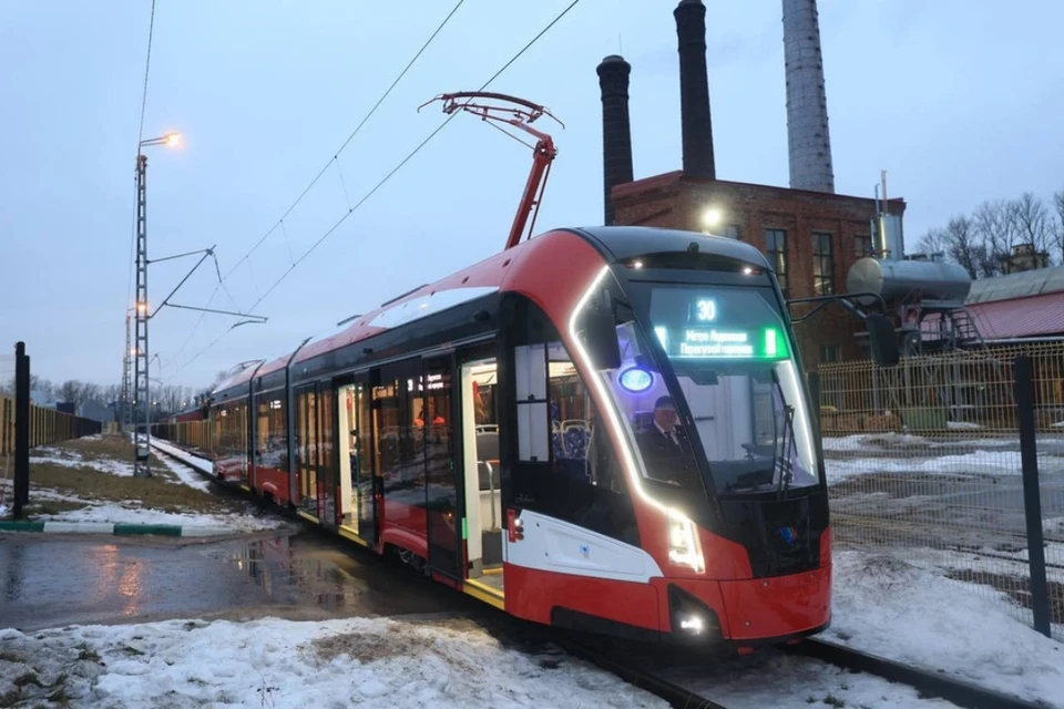 Трамвай №30 в Петербурге теперь будет чаще ездить. Фото: t.me/polyakov_kv