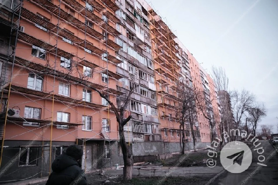 Город продолжают восстанавливать силами ВСК, региона-шефа и местных жителей