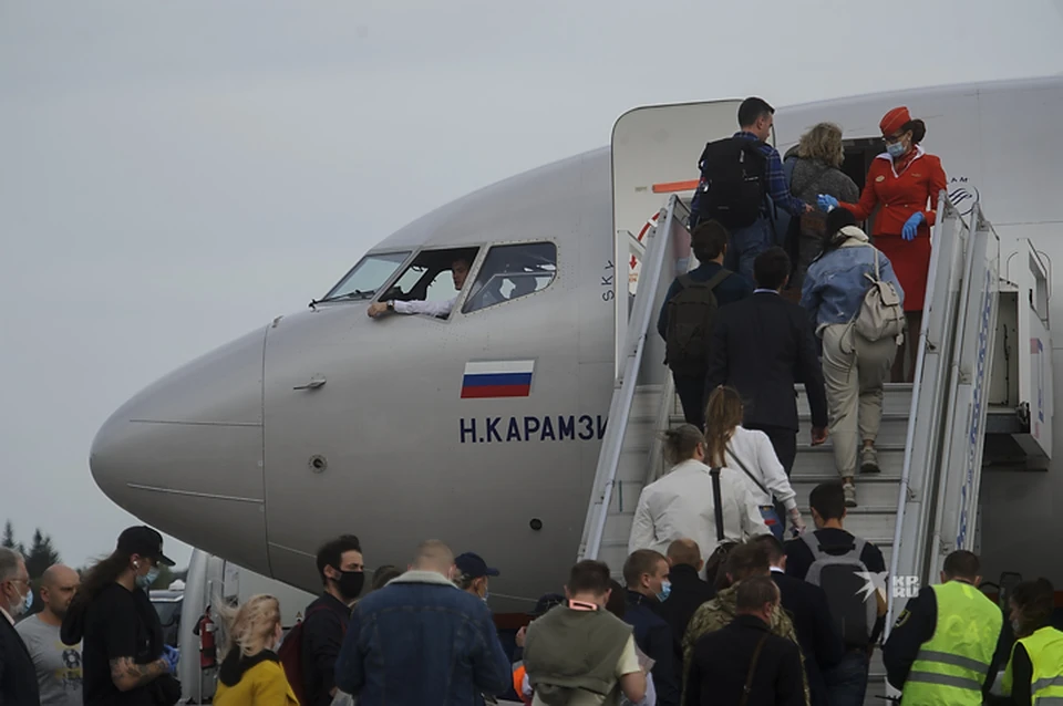 Драка началась после взлета из Екатеринбурга