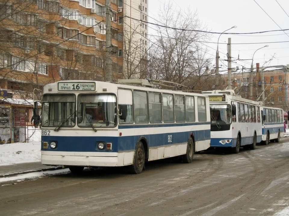 Троллейбус № 16 ходил по укороченной схеме из-за работ на ул. Водников / Фото: департамент транспорта Самары
