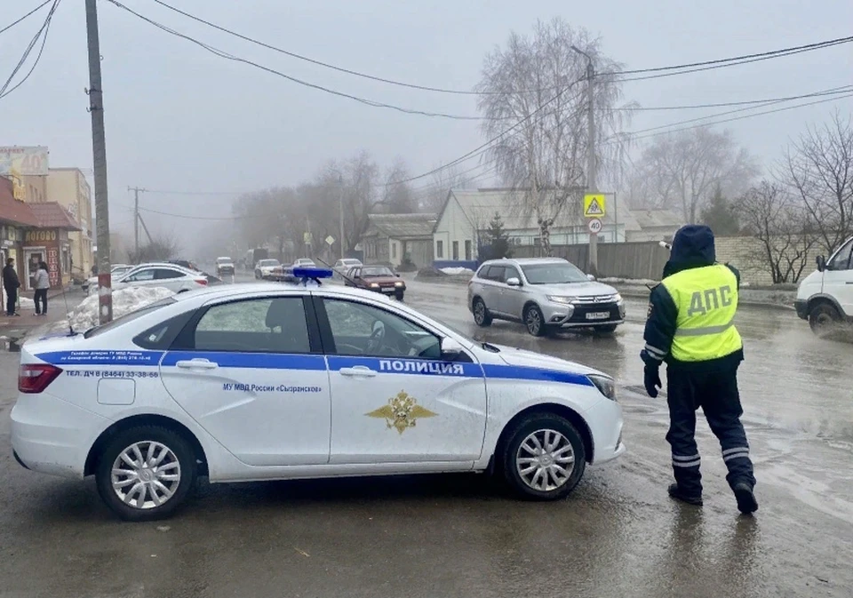 Автомеханик угнал машину клиента, но попался экипажу ДПС. Фото: ГУ МВД по Самарской области