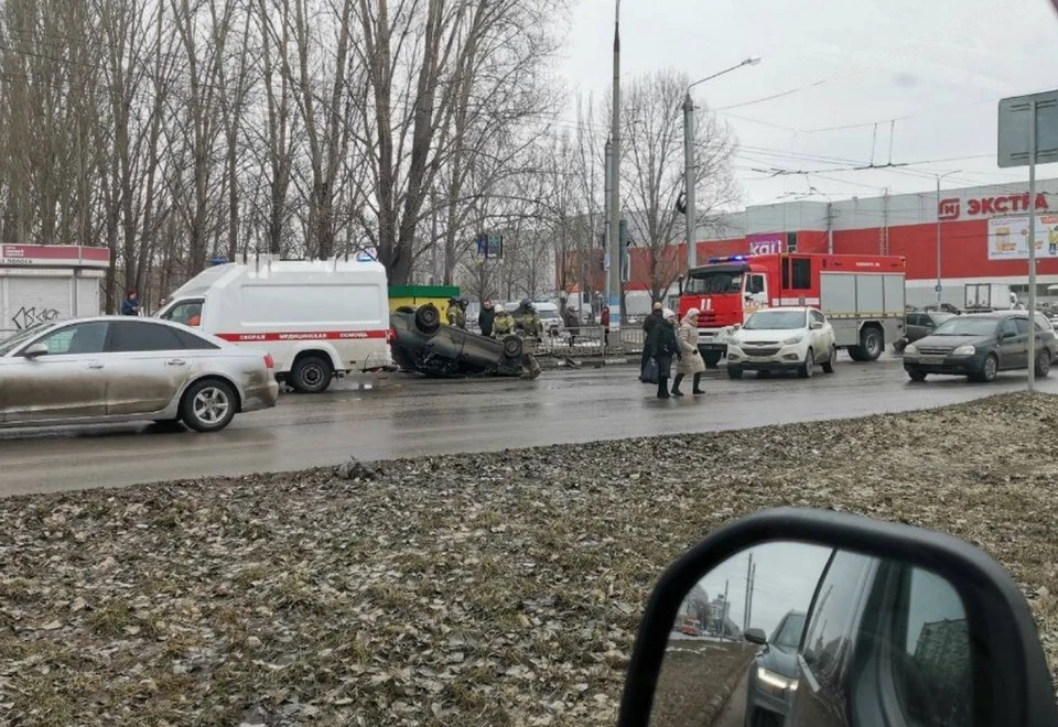 В Новом городе произошло ДТП с участием мотоциклиста