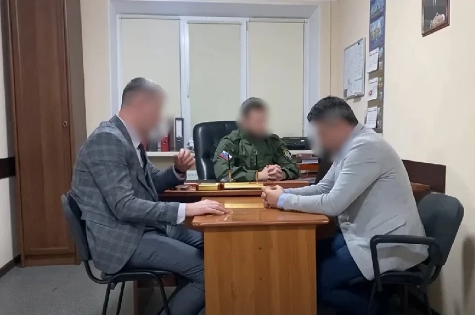 Подозреваемый был допрошен. Фото: СК РФ по ЛНР
