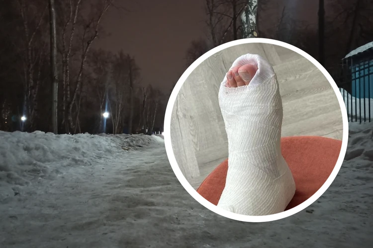 «Я лежал, люди проходили мимо»: новосибирец сломал ногу в «Березовой роще» и удивился равнодушию окружающих