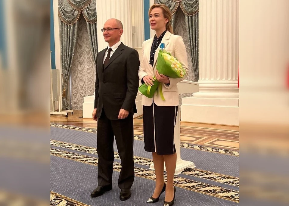 Сенатор от ДНР была удостоена государственной награды. Фото: Никонорова/ТГ