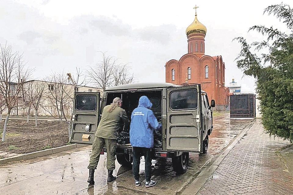 Монастырь преподобного Саввы Освященного в Мелитополе получил помощь.