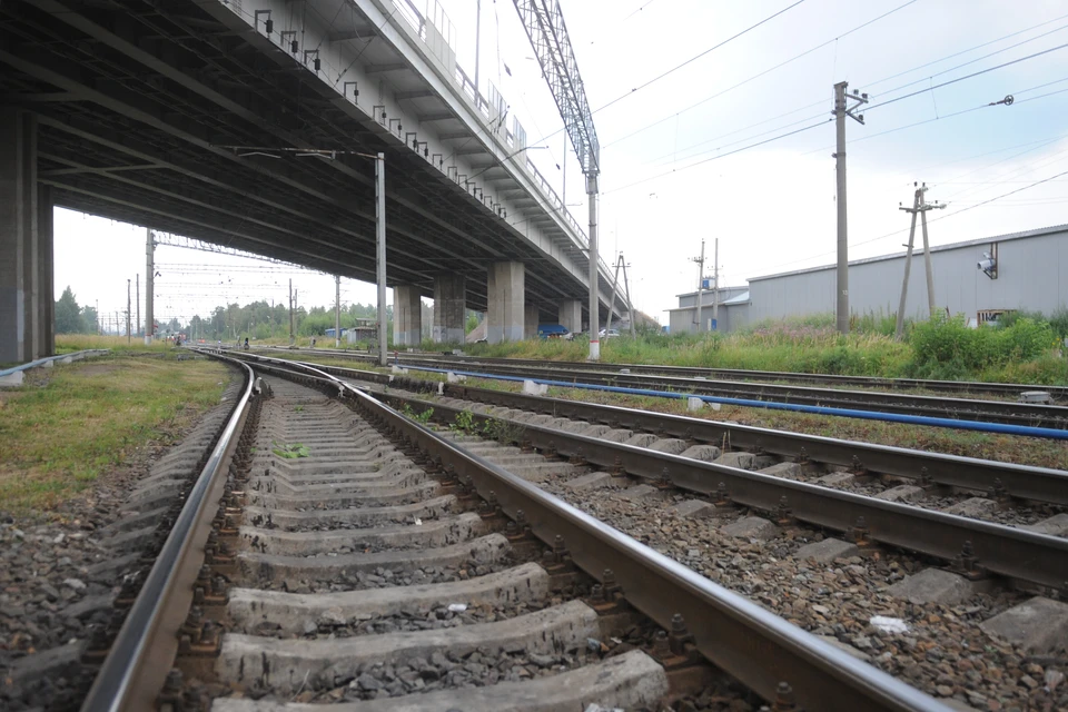 Мужчину насмерть сбил грузовой поезд на станции в Петербурге