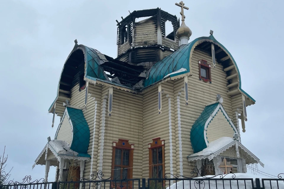 Здание серьезно пострадало в январском пожаре