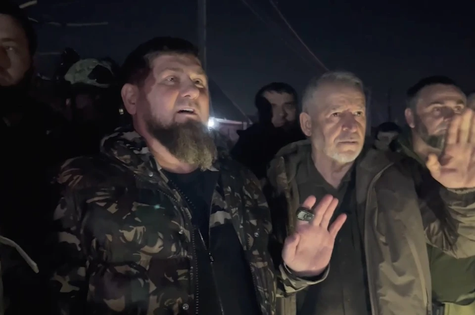 Глава Чечни заверил, что в Гудермесе уже все спокойно. Фото: стоп-кадр видео / t.me/RKadyrov_95