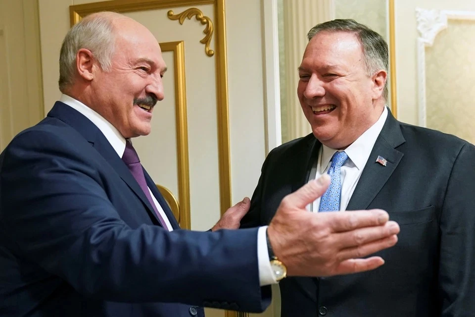 Президент Беларуси встречался с Майклом Помпео 1 февраля 2020 года. Фото: REUTERS