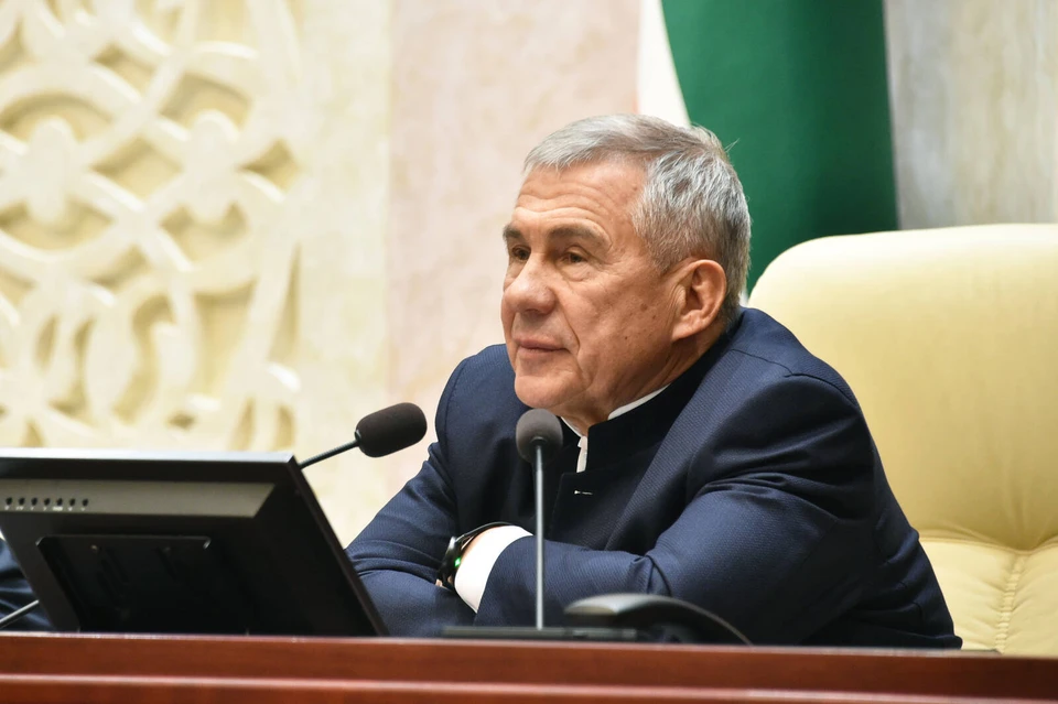 Раис опубликован видео снежного барса. Фото: пресс-служба главы РТ