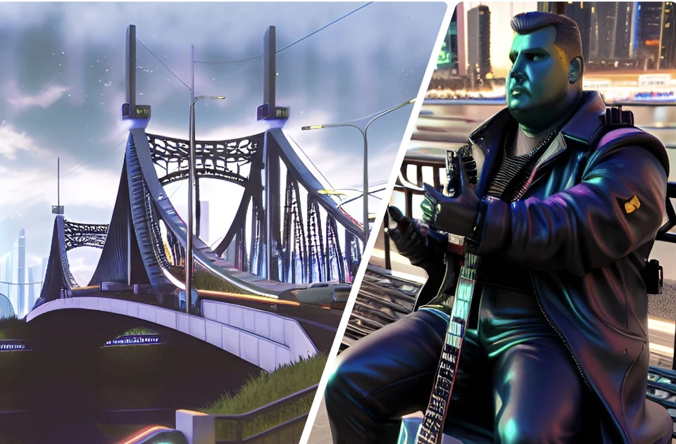 Памятник Кругу и мост через Волгу - самые узнаваемые места в Твери. Фото: VK/kakao_champion