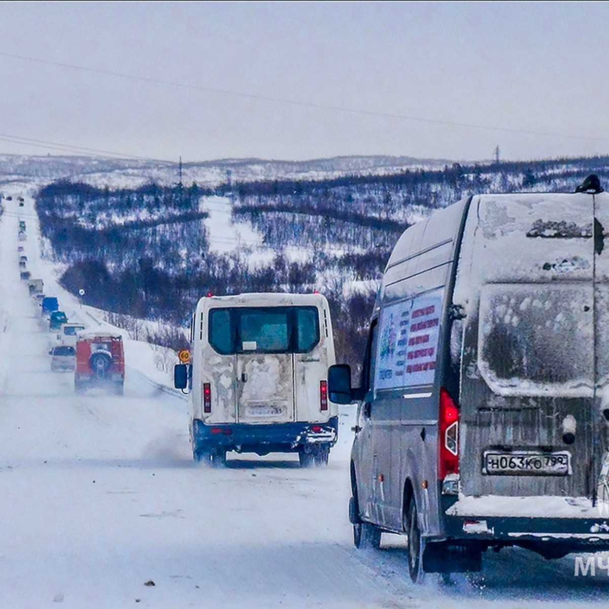 Отправление колонны автомобилей из Териберки перенесли на другое время -  KP.RU