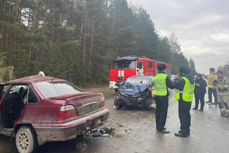 Авария произошла утром в субботу Фото: УГИБДД по Свердловской области