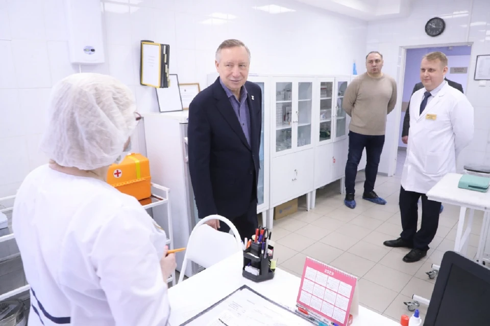 На открытии центра побывал Александр Беглов ФОТО: пресс-служба администрации губернатора Петербурга