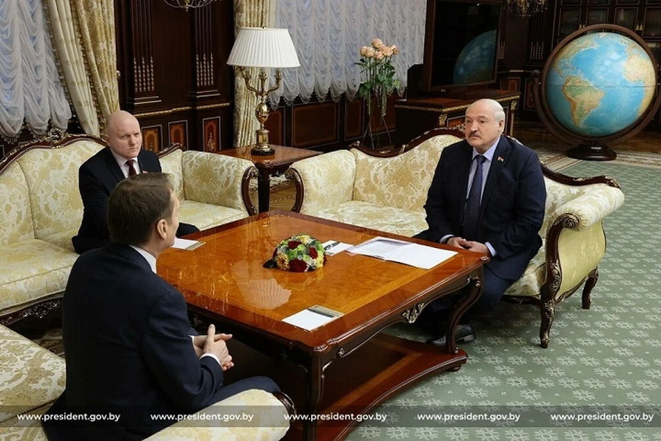«Угрозы очень серьезные. Порой невероятные», сказал Лукашенко. Фото: president.gov.by