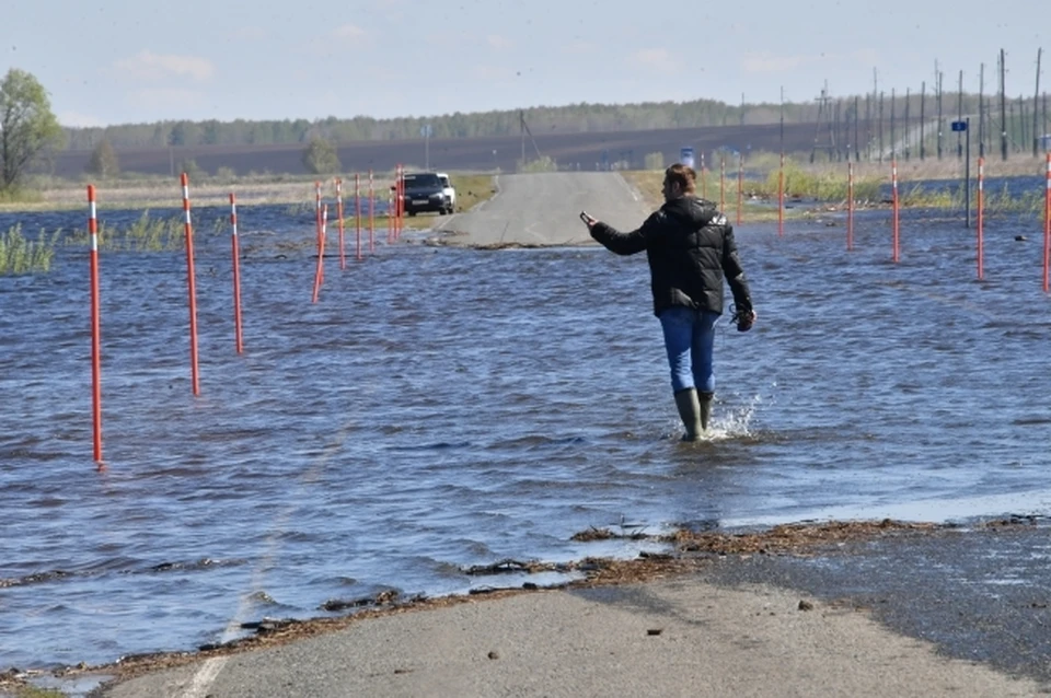 В городе существует риска затопления талыми водами.