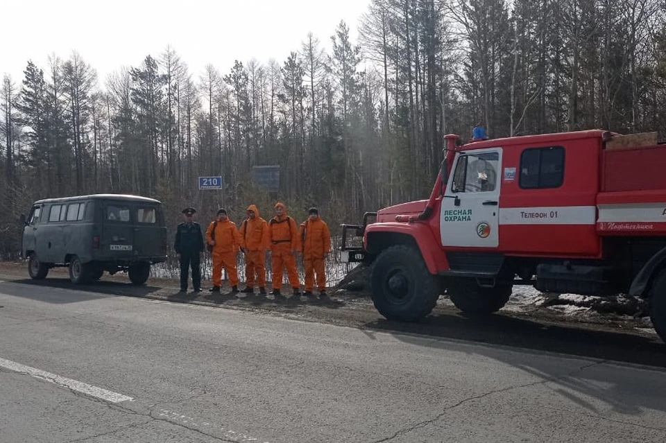 В Иркутской области дежурят экипажи лесопожарных формирований