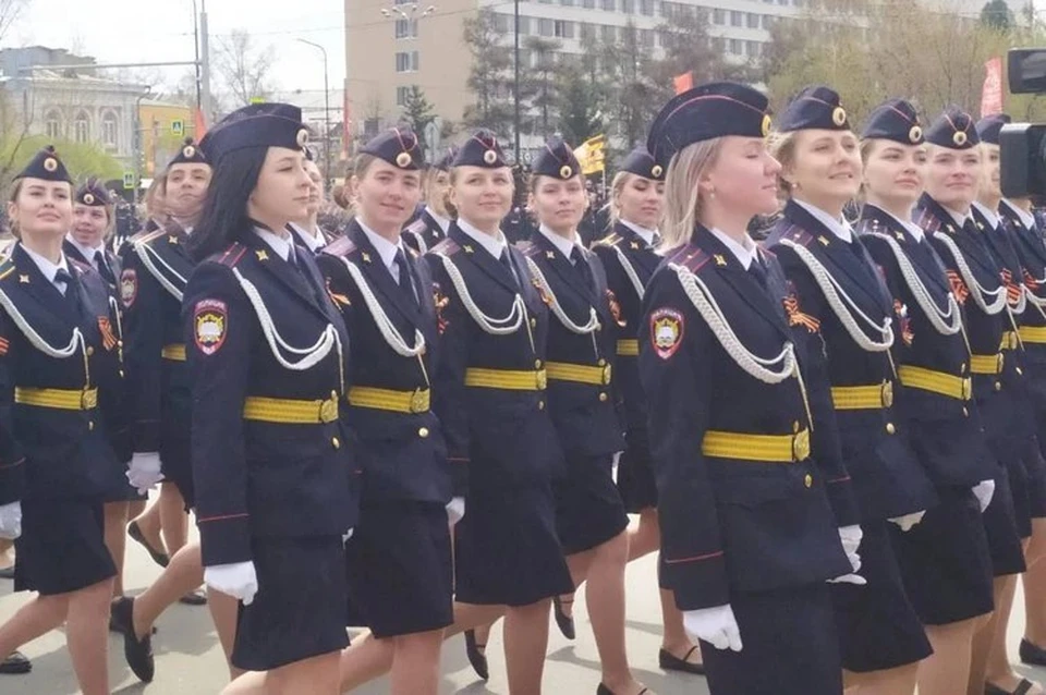Самые первые репетиции Парада Победы в Иркутске начнутся с 19 апреля.