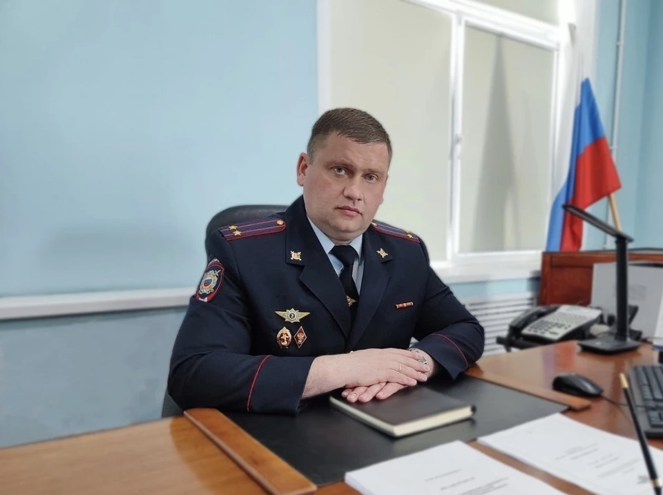 Новым руководителем Центрального отдела полиции УМВД России по городу Твери назначен подполковник полиции Дмитрий Кузин Фото: УМВД России по Тверской области