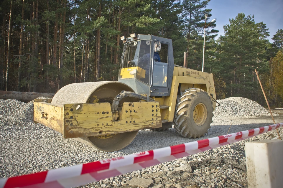 Это связано с проведением работ по строительству газопровода