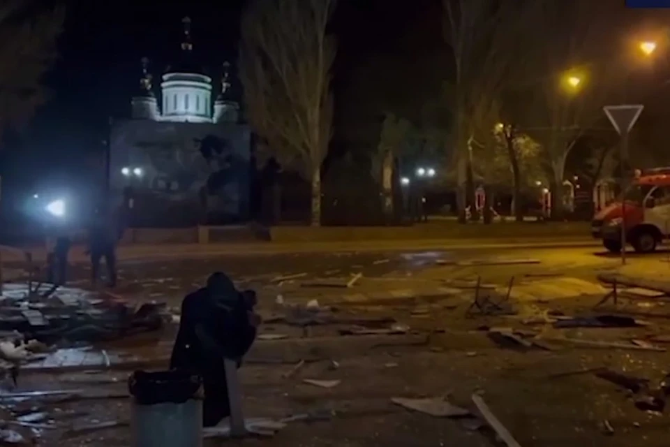ВСУ выпустили по Ворошиловскому району Донецка 20 ракет из РСЗО. Фото: кадр из видео ТК "Оплот"
