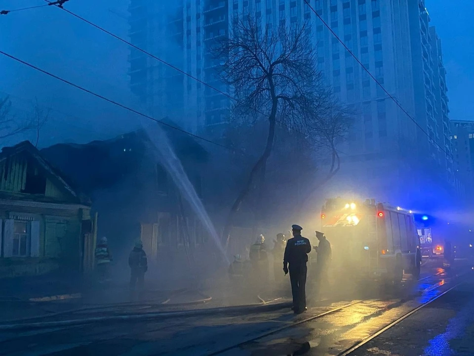 Город накрыла густая дымка