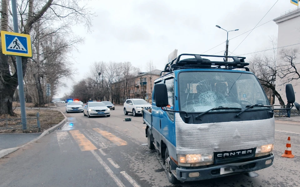 Молодую женщину насмерть сбили в Комсомольске-на-Амуре Фото: ГИБДД Комсомольска-на-Амуре