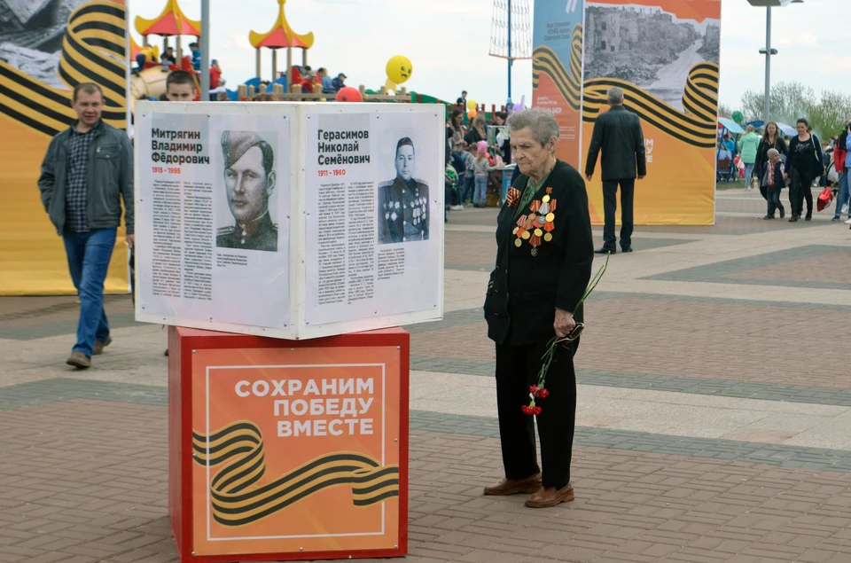 Уже традиционно к 9 мая поздравят всех ветеранов.