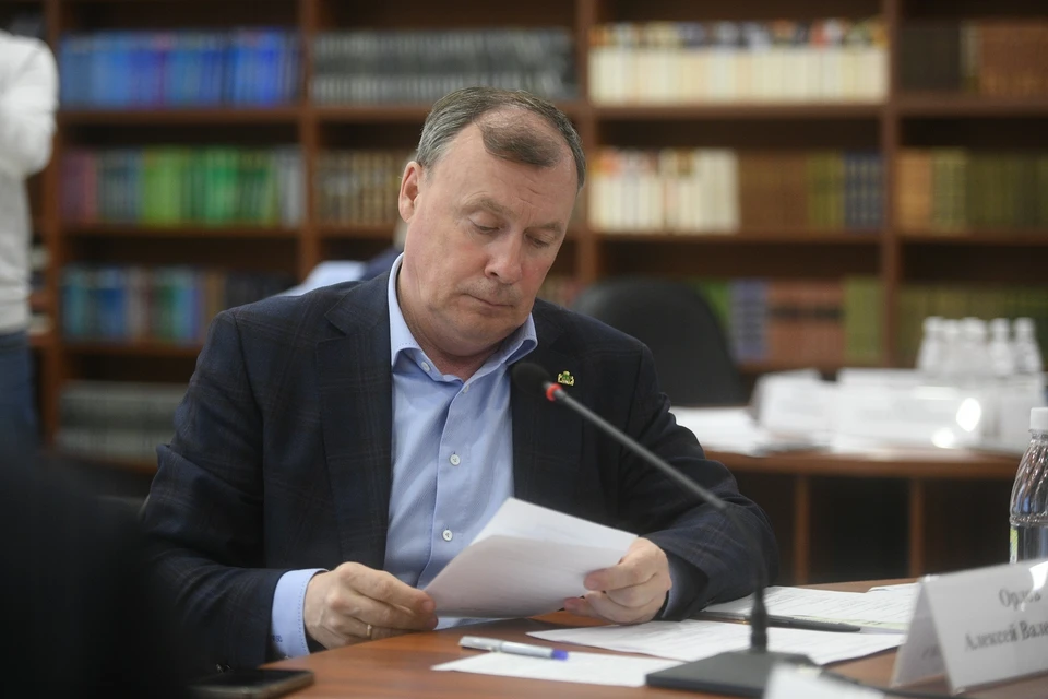Алексей Орлов подал документы для участия в предварительном голосовании