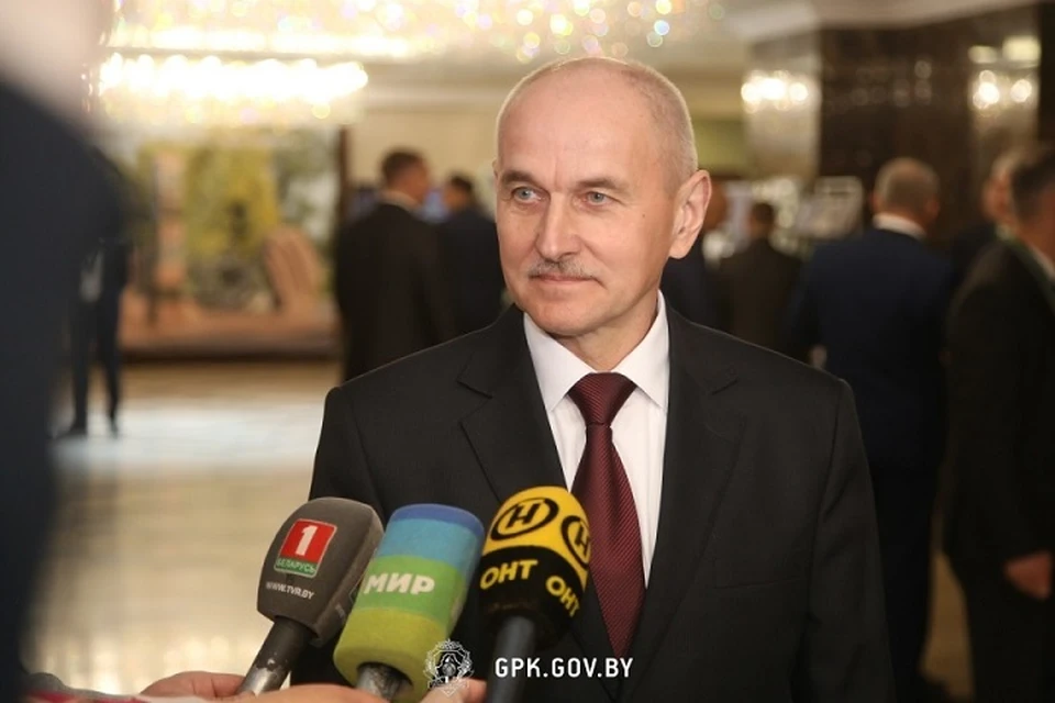 Зампредседателя Госпогранкомитета Беларуси Игорь Печень. Фото: gpk.gov.by