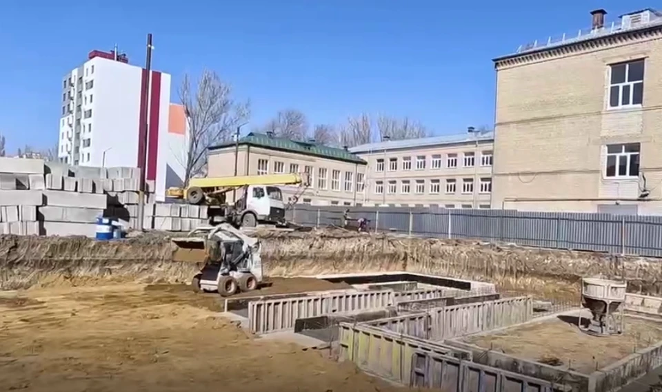 Строительство нового корпуса