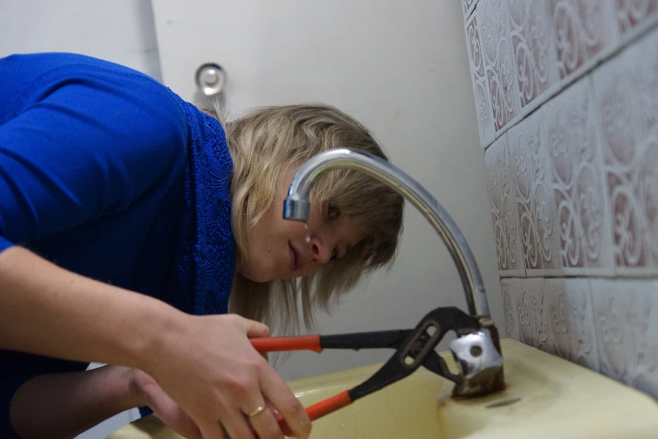 Старый водопровод был сильно изношен.