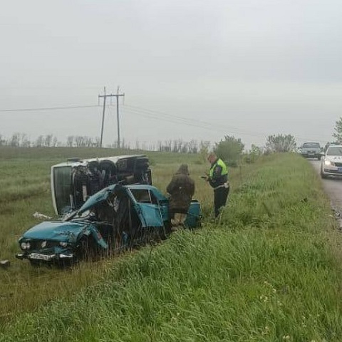 Пять человек пострадали после ДТП с «ВАЗом» и рейсовым автобусом в  Ростовской области - KP.RU