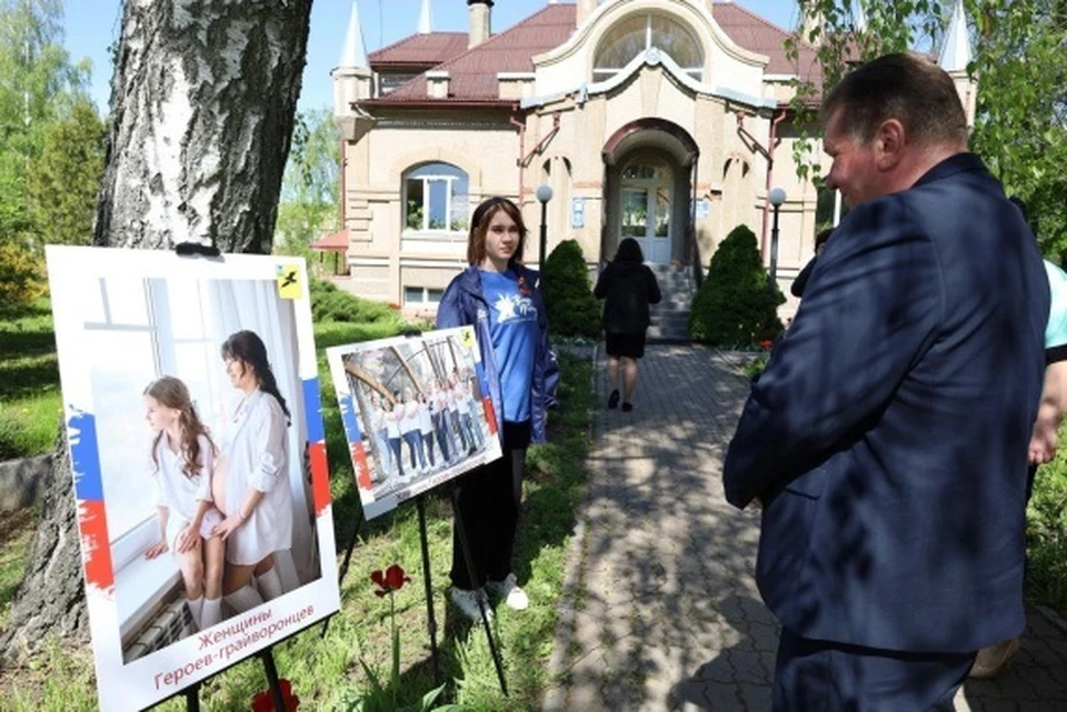 Вплоть до 9 мая экспозиция будет представлена на территории Духовно-просветительского центра в Грайвороне.