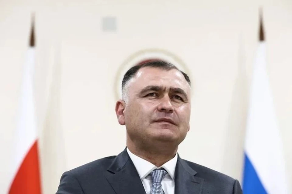 Президент Южной Осетии поздравил россиян и Владимира Путина с приближающимся Днём Победы, фото: Валерий Шарифулин/ТАСС