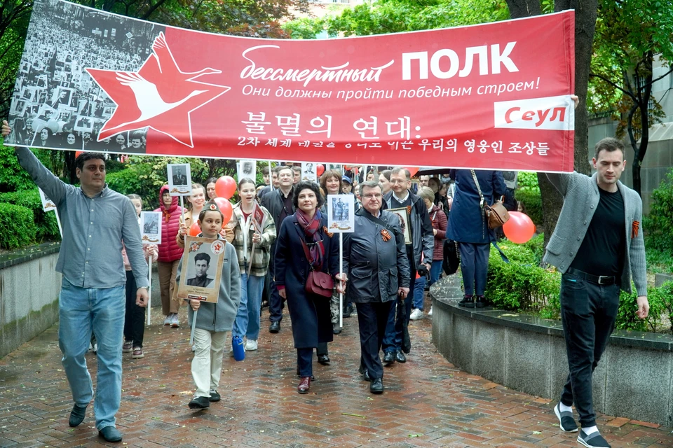 Бессмертный полк участники войны