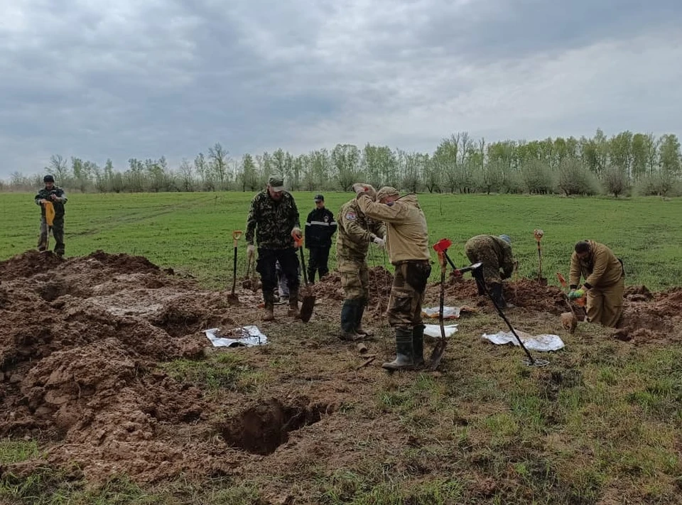 В Ровенских садах Белевского района Тульской области проходит Вахта Памяти