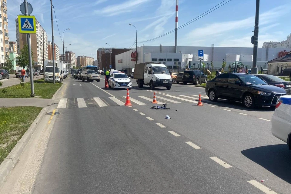 Авария произошла на улице Рудневка