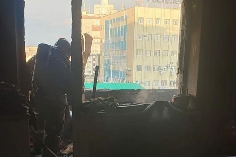 Пострадала внутренняя отделка, вещи, техника.