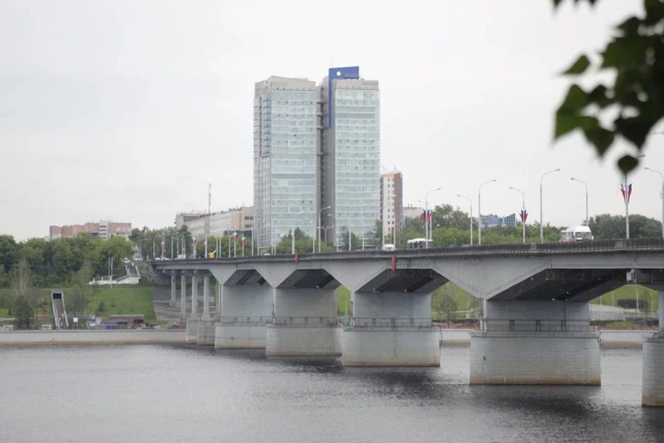 Коммунальный мост в Перми