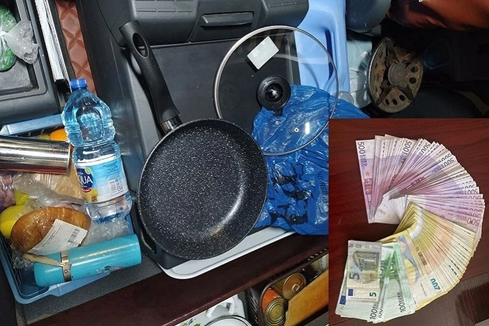 За контрабанду денег белорусскому водителю грозит штраф или тюремный срок. Фото: lrmuitine.lt