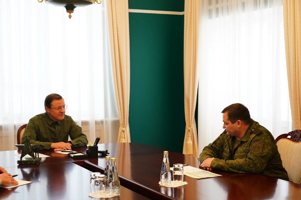 Дмитрий Глушенков встретился в Самаре с губернатором Дмитрием Азаровым