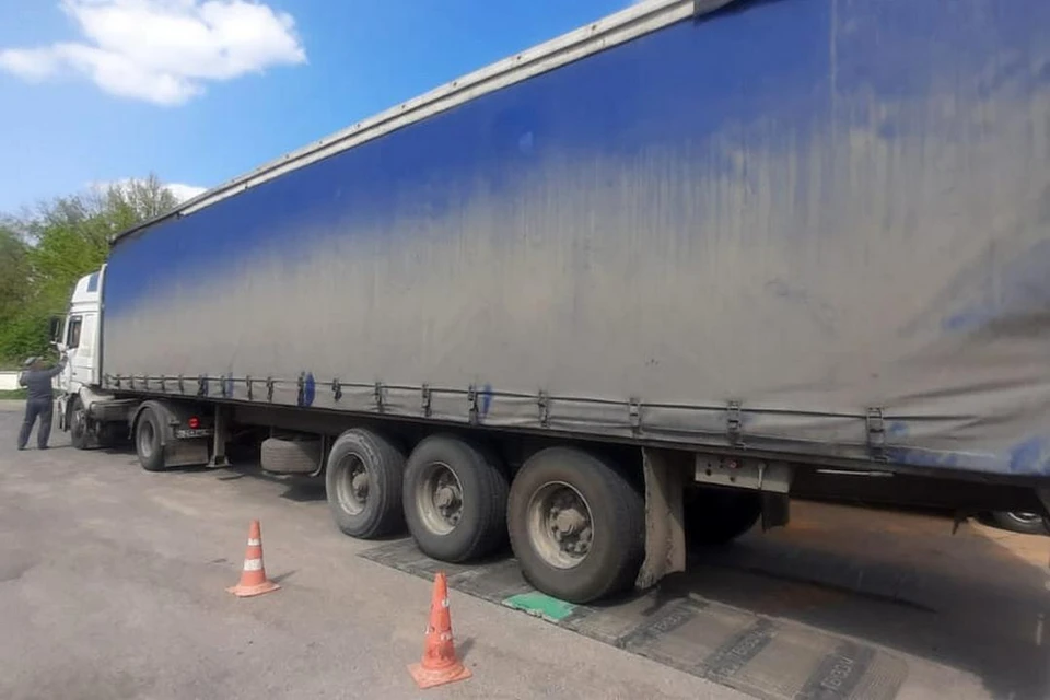 В Липецкой области начал действовать пункт контроля веса для грузовиков