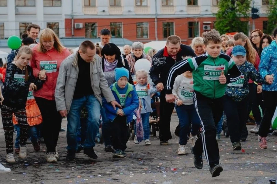 В рамках марафона состоится инклюзивный забег на 300 м. Фото: киров.рф